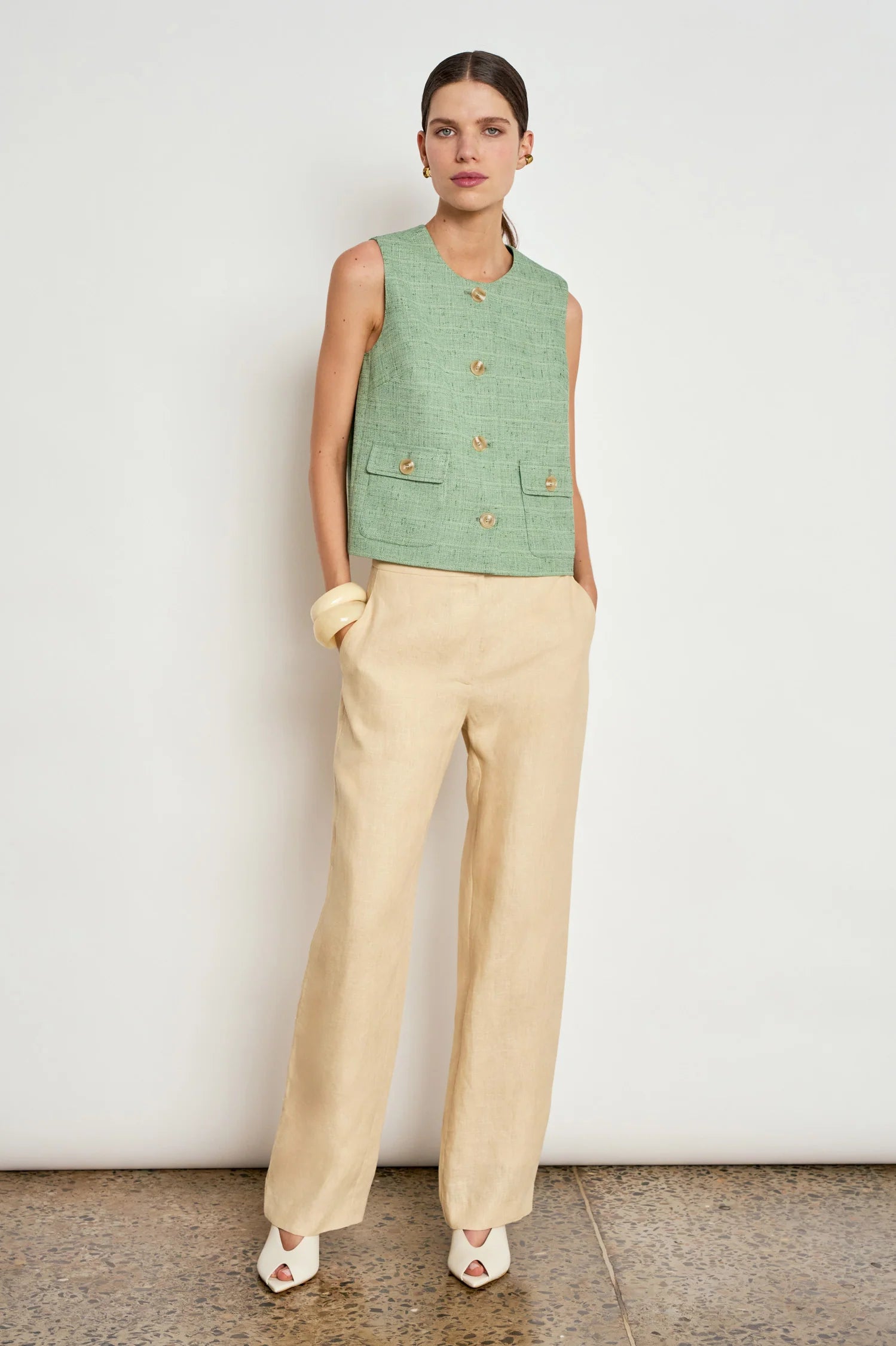 Zoe Kratzmann - Sense Vest | Apple
