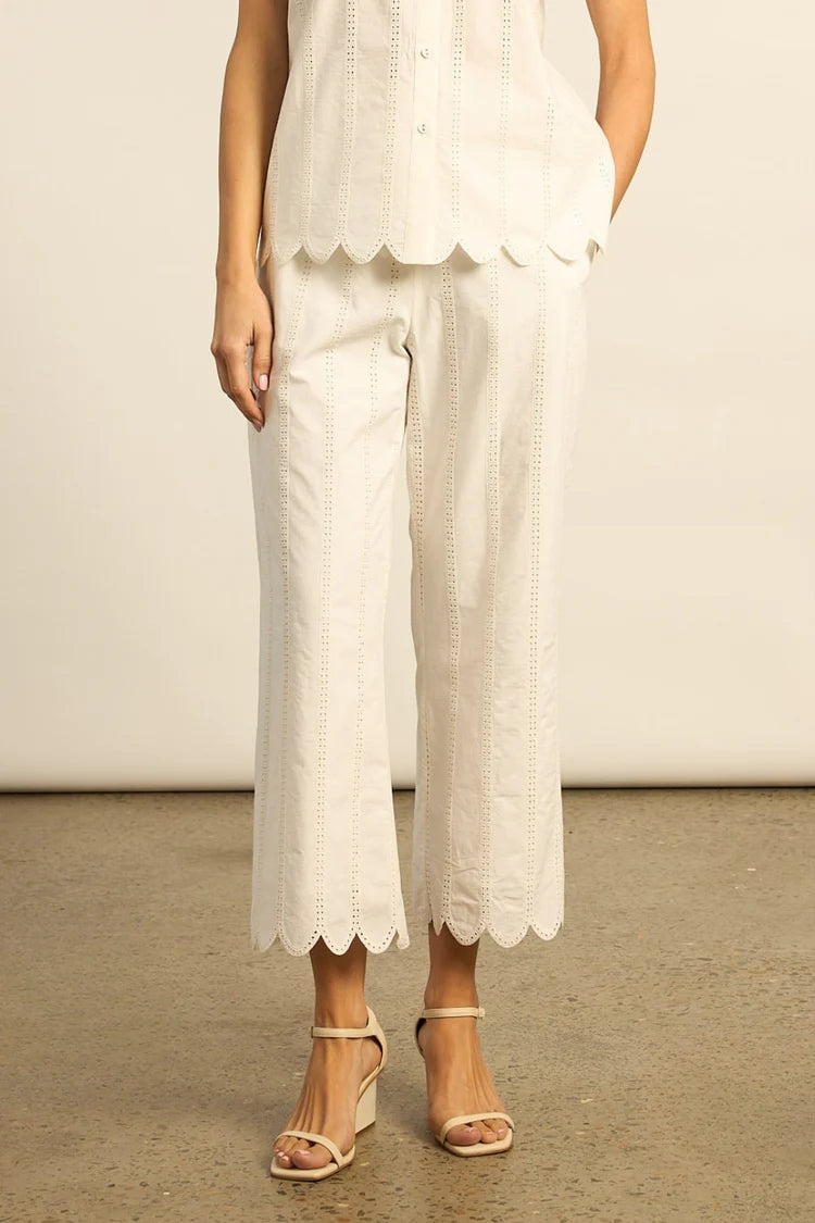 Zoe Kratzmann - Harbour Pant | Porcelain