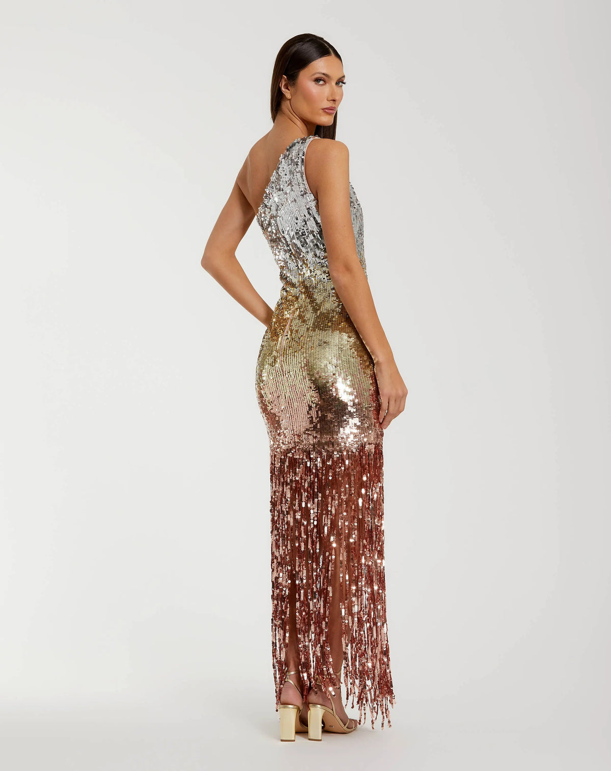 Mac Duggal - Ombré Sequin Dress