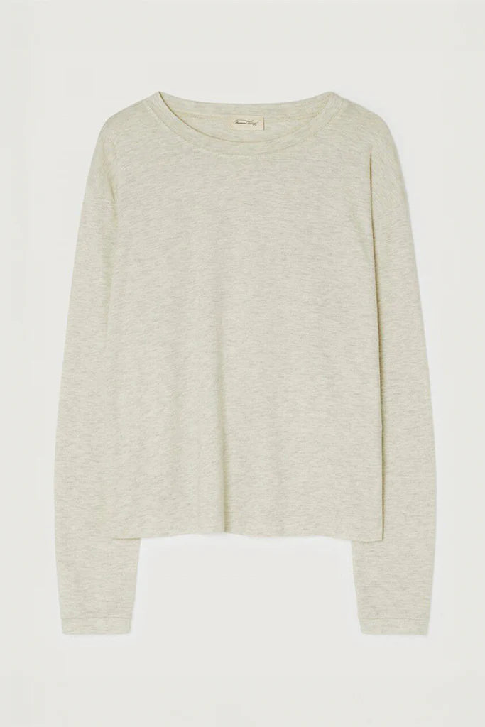 American Vintage - Ypawood LS Top | Heather Grey