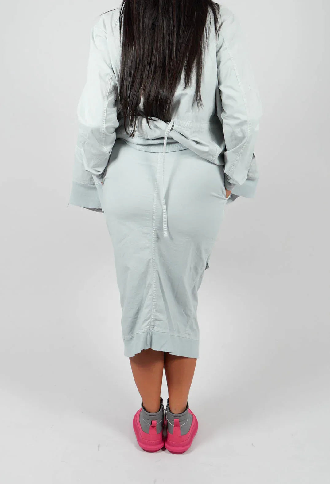 Rundholz - Utility Pencil Skirt | Light Grey - Torso