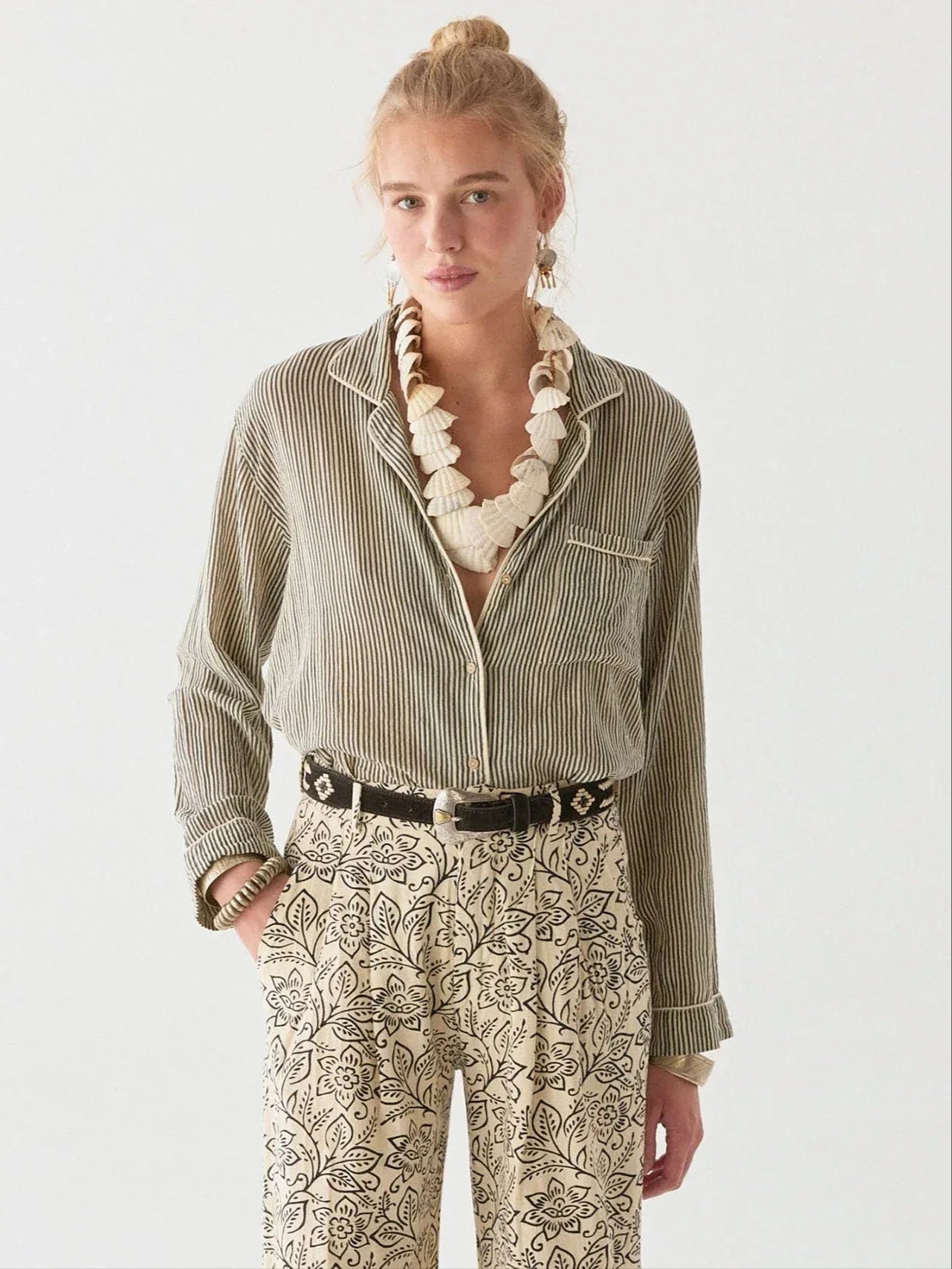 Maison Hotel - Navajo Belt - Rombo Onyx - Torso