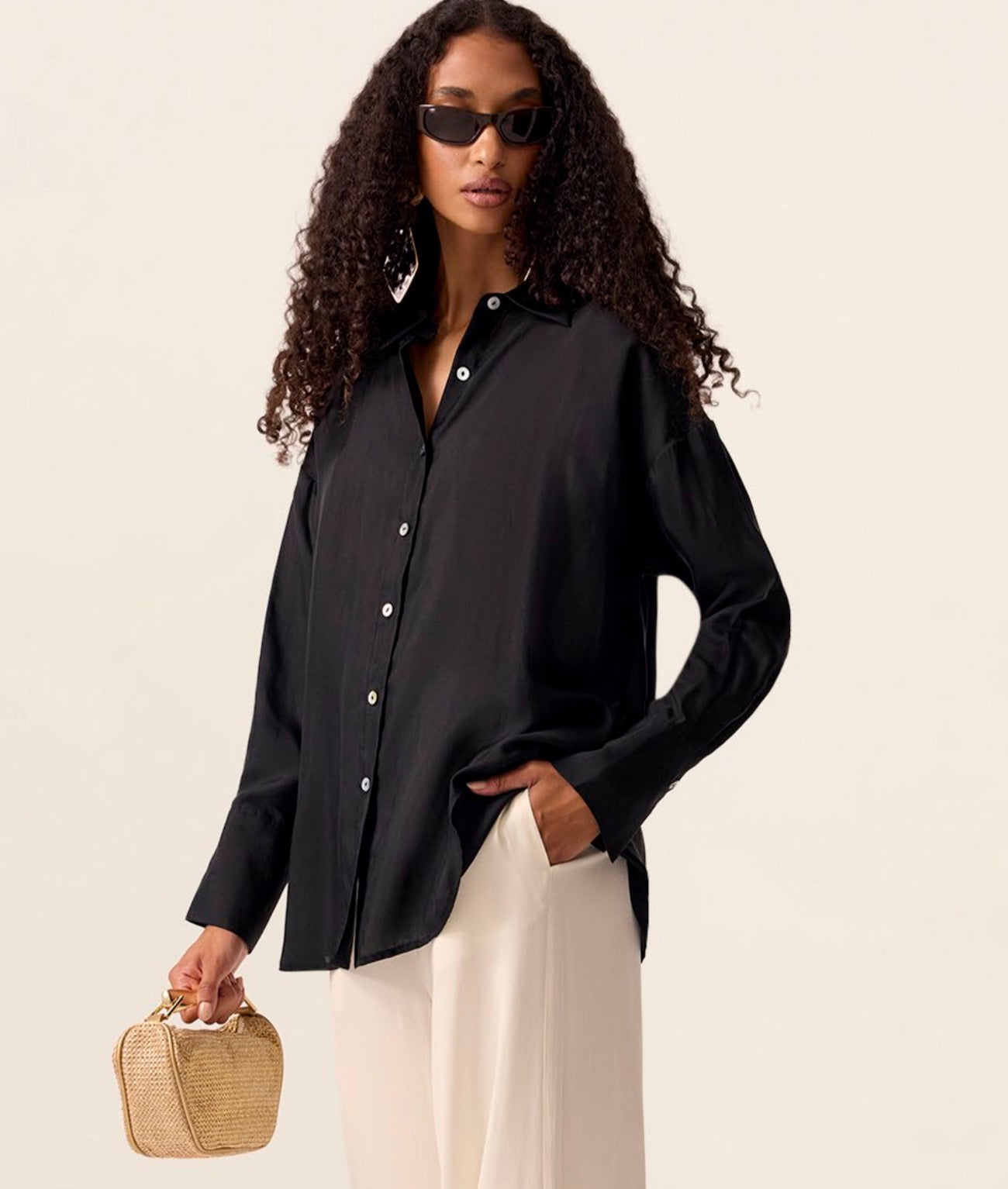 Mos the Label - Imogen Blouse | Black
