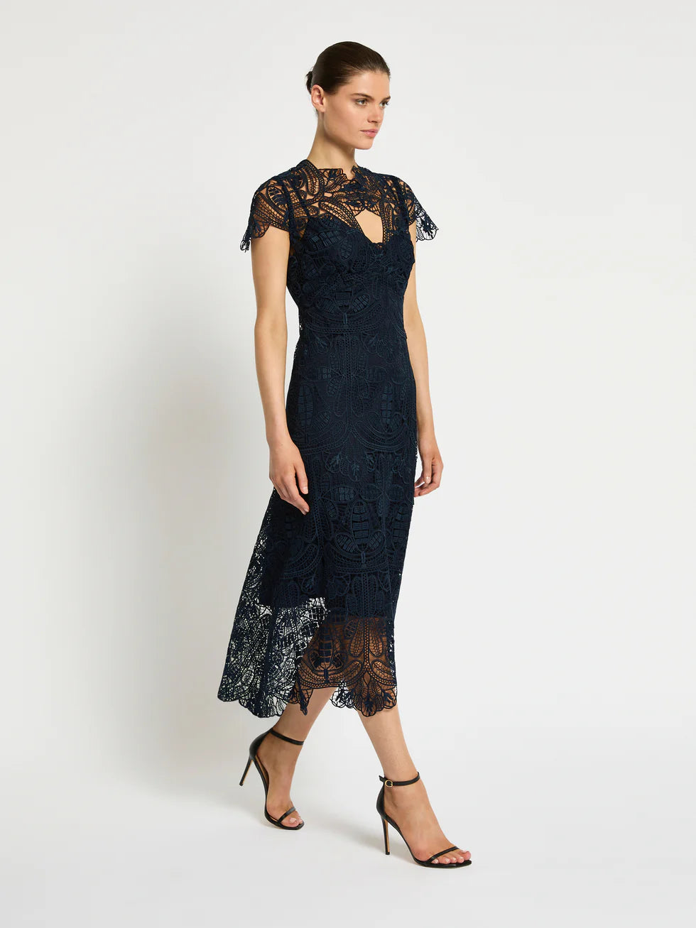 Moss and Spy - Elise Midi Dress