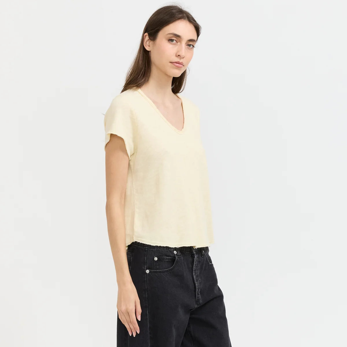 American Vintage - Son02AG Sonoma Tee | Vintage Vanilla