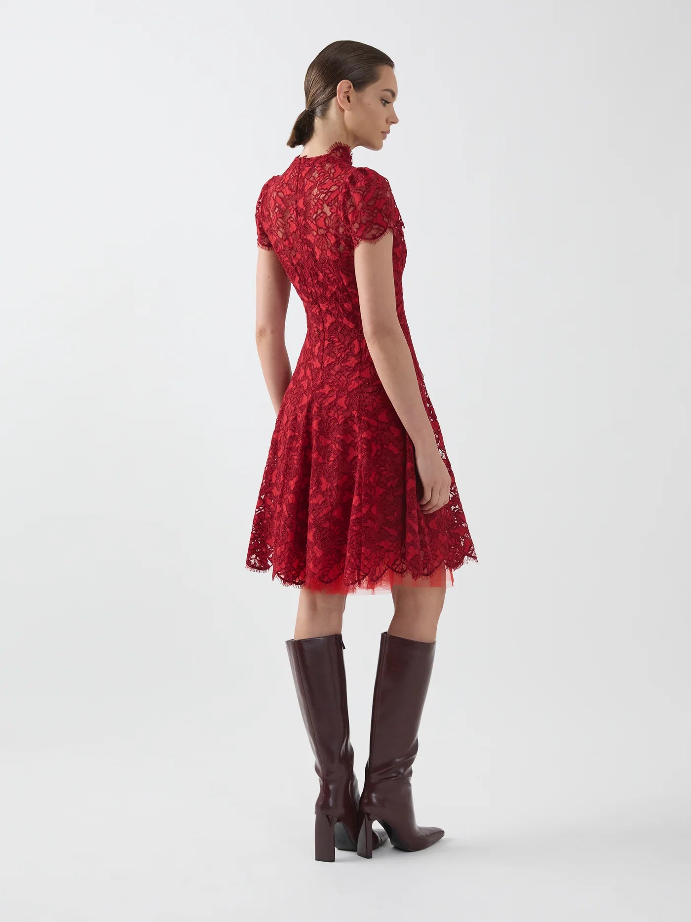 Moss and Spy - Carmen A-Line Dress | Ruby