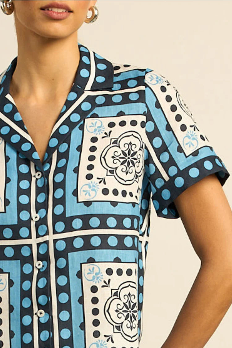 Zoe Kratzman - Lumen Top | Bay Scarf