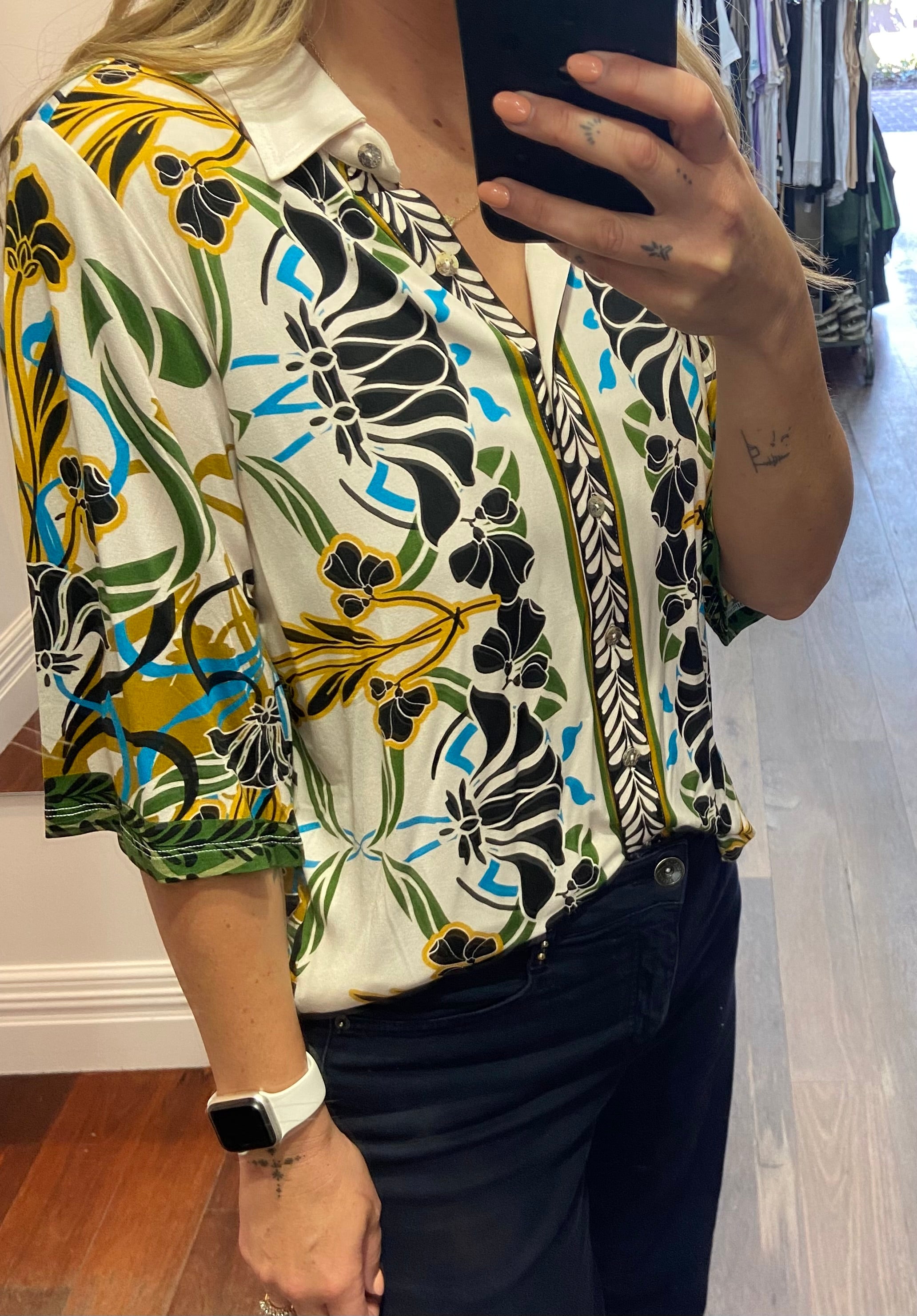 Johnny Was - Janie Favourite Button Kimono Sleeve