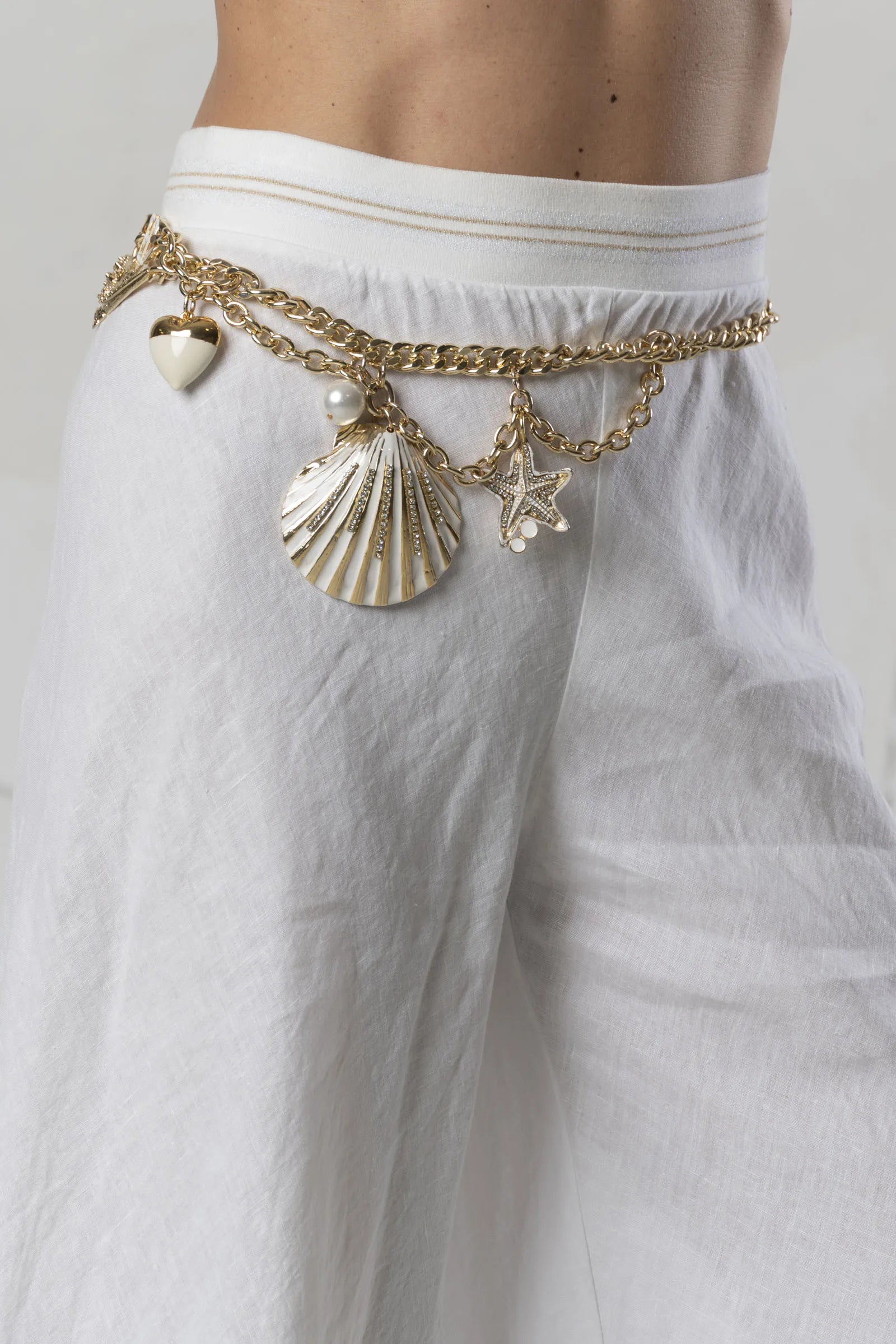 Elisa Cavaletti - Gold Marine Charm Belt