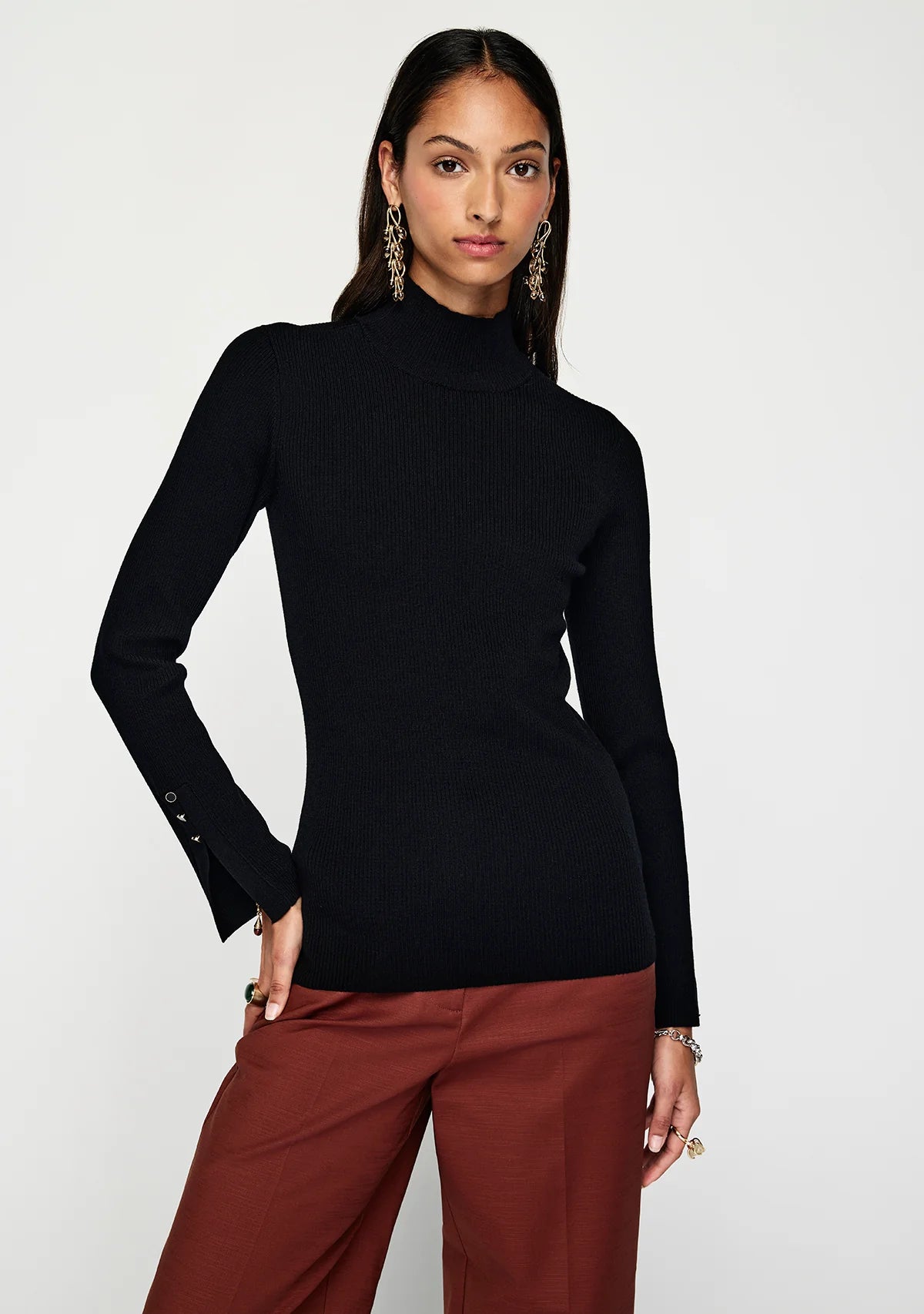 Mos the Label - Vela Knit Top | Black