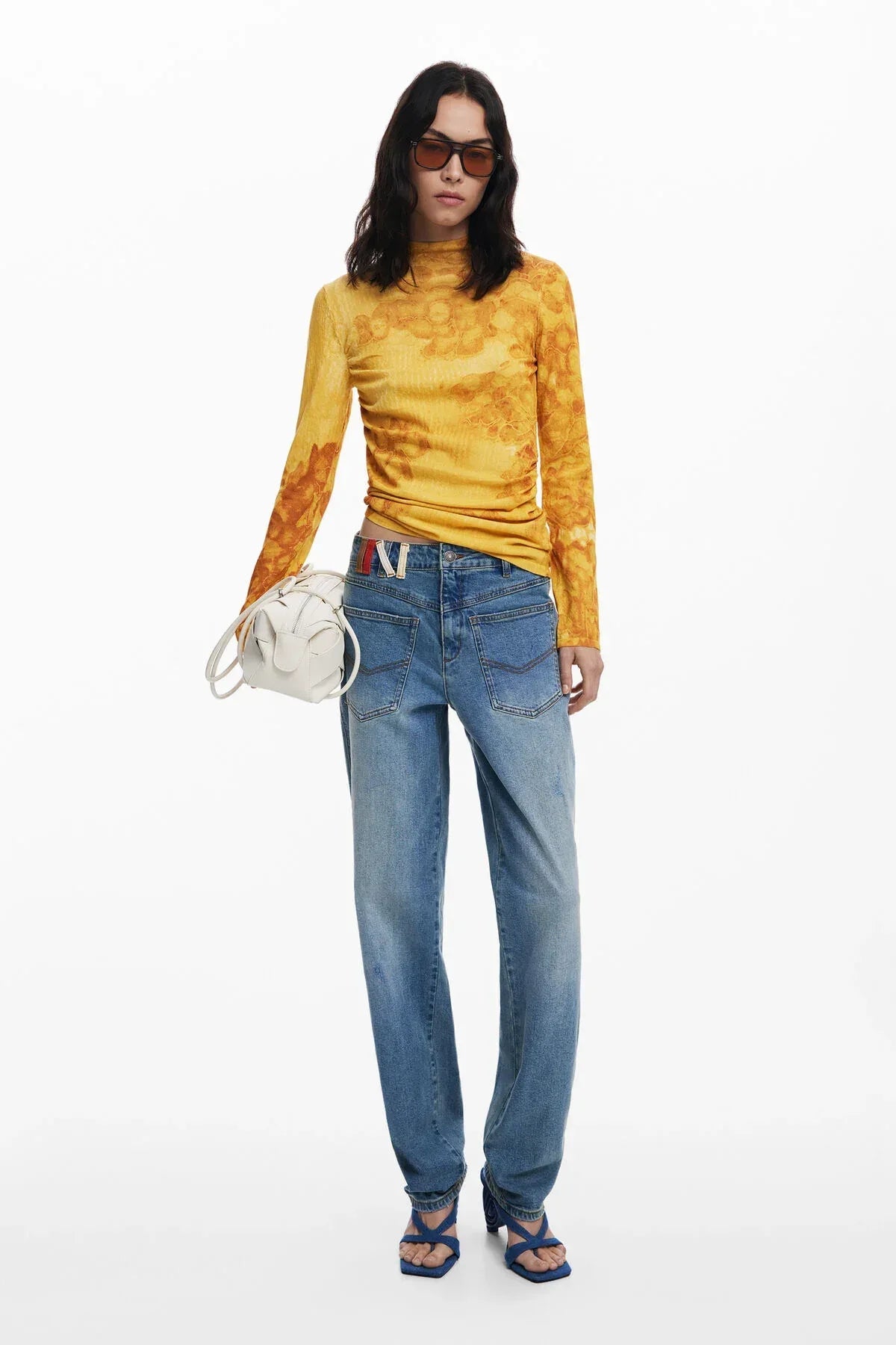 Desigual  - Ottawa Top | Yellow - Torso