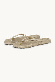 Ilse Jacobsen - Cheerful Glitter Thongs | Platin