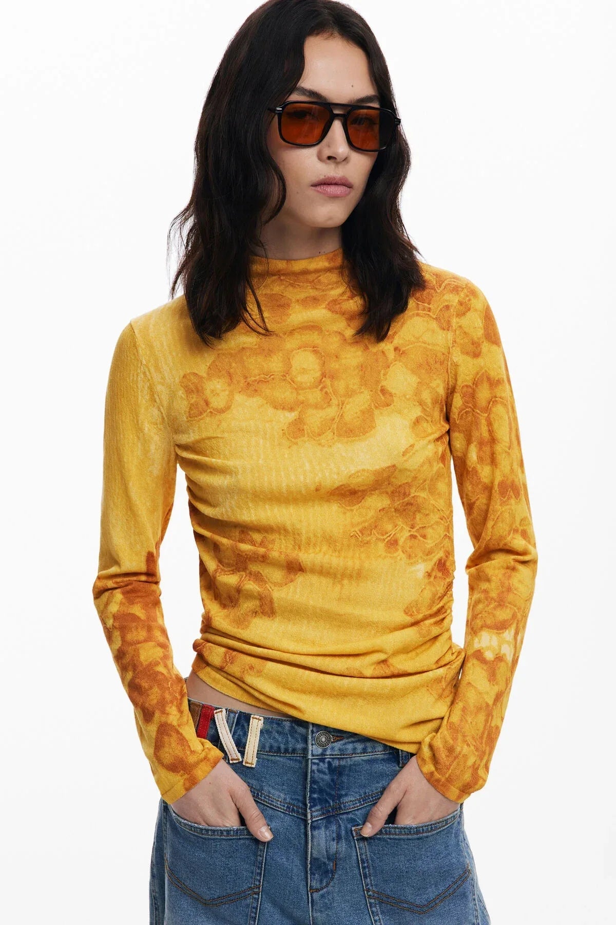 Desigual  - Ottawa Top | Yellow - Torso
