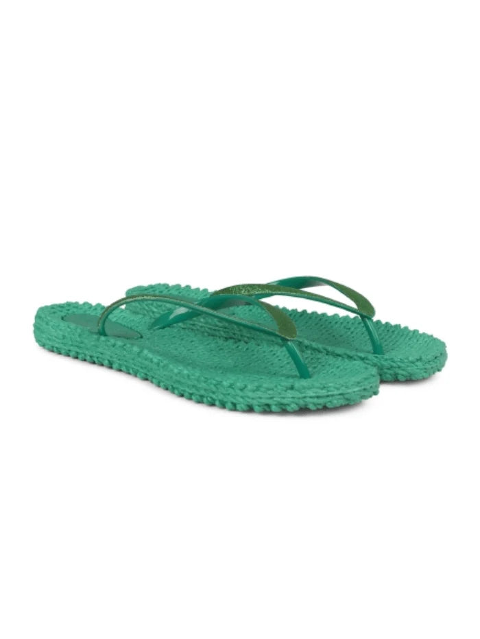 Ilse Jacobsen - Cheerful Glitter Thongs | Northern Green