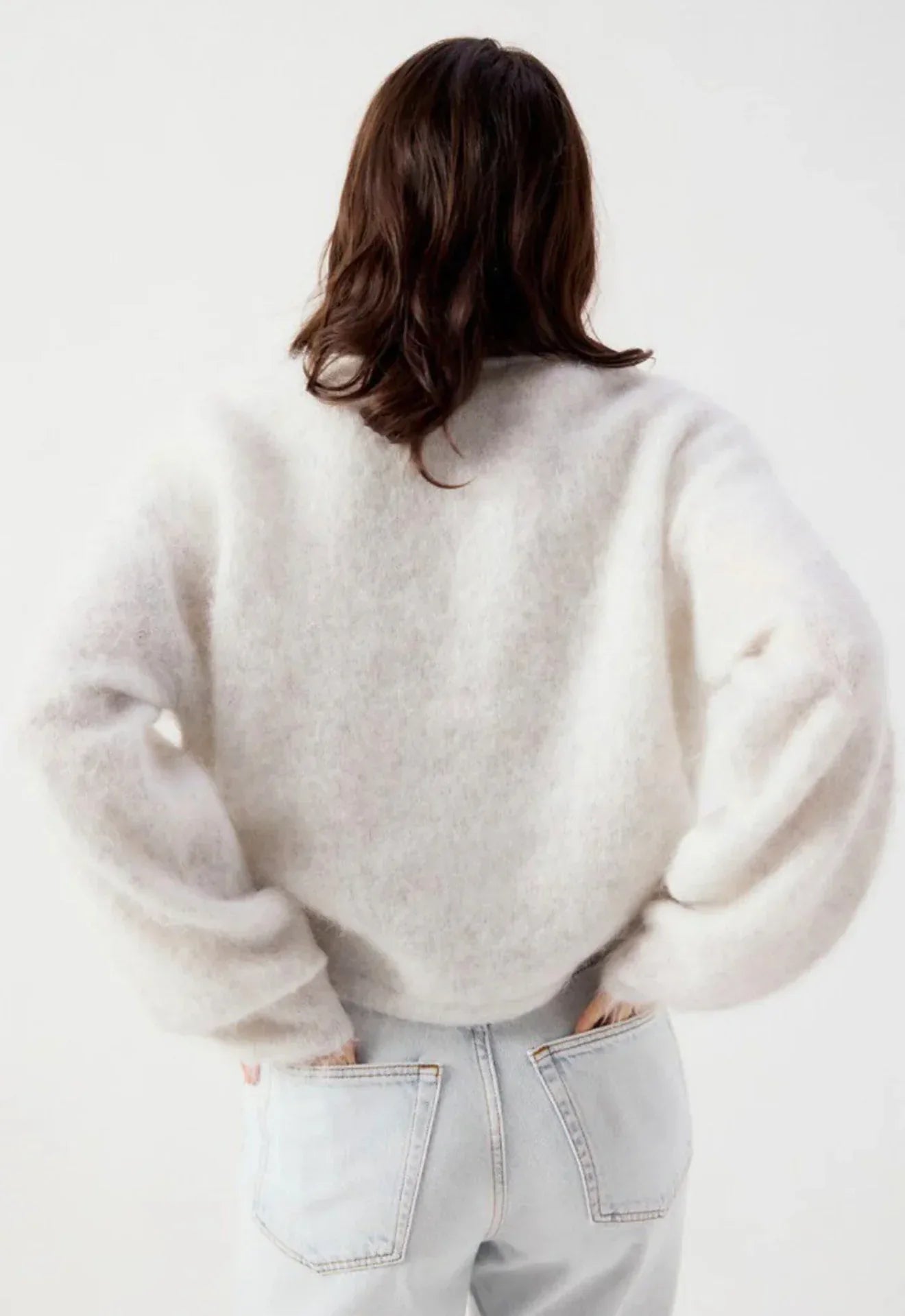 American Vintage - Nuny Pullover - NUN18D | Polar Melange