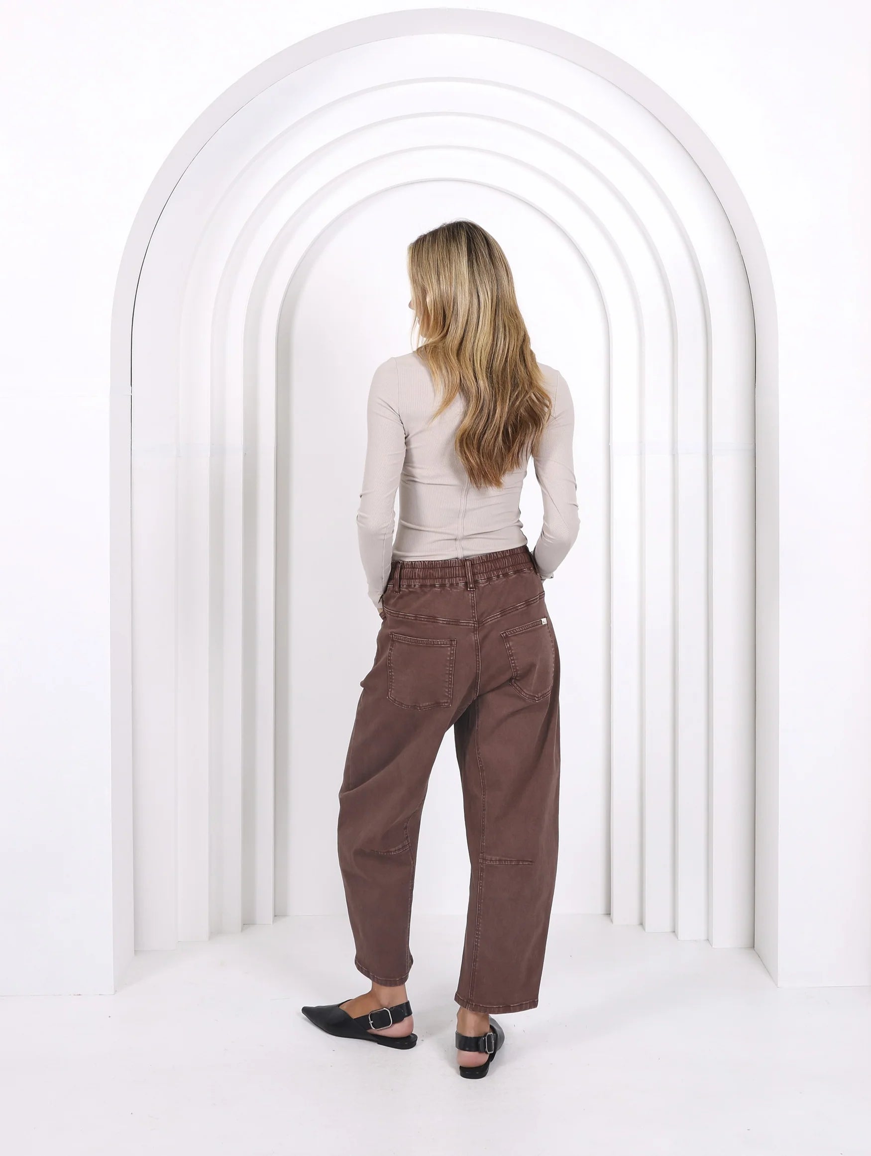 Monaco Jeans - Leo Barrel | Chocolate