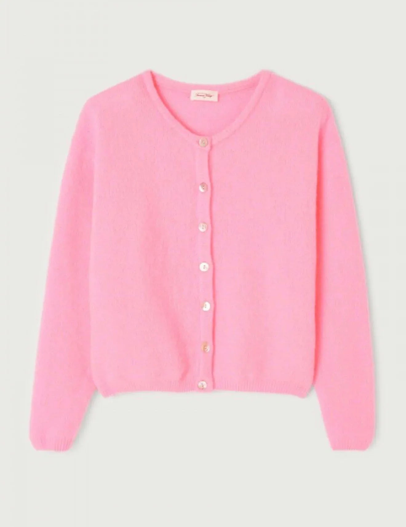 American Vintage - Vitow Cardigan Vito19E | Pink Melange