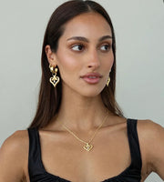 Mountain and Moon Isabella Necklace
