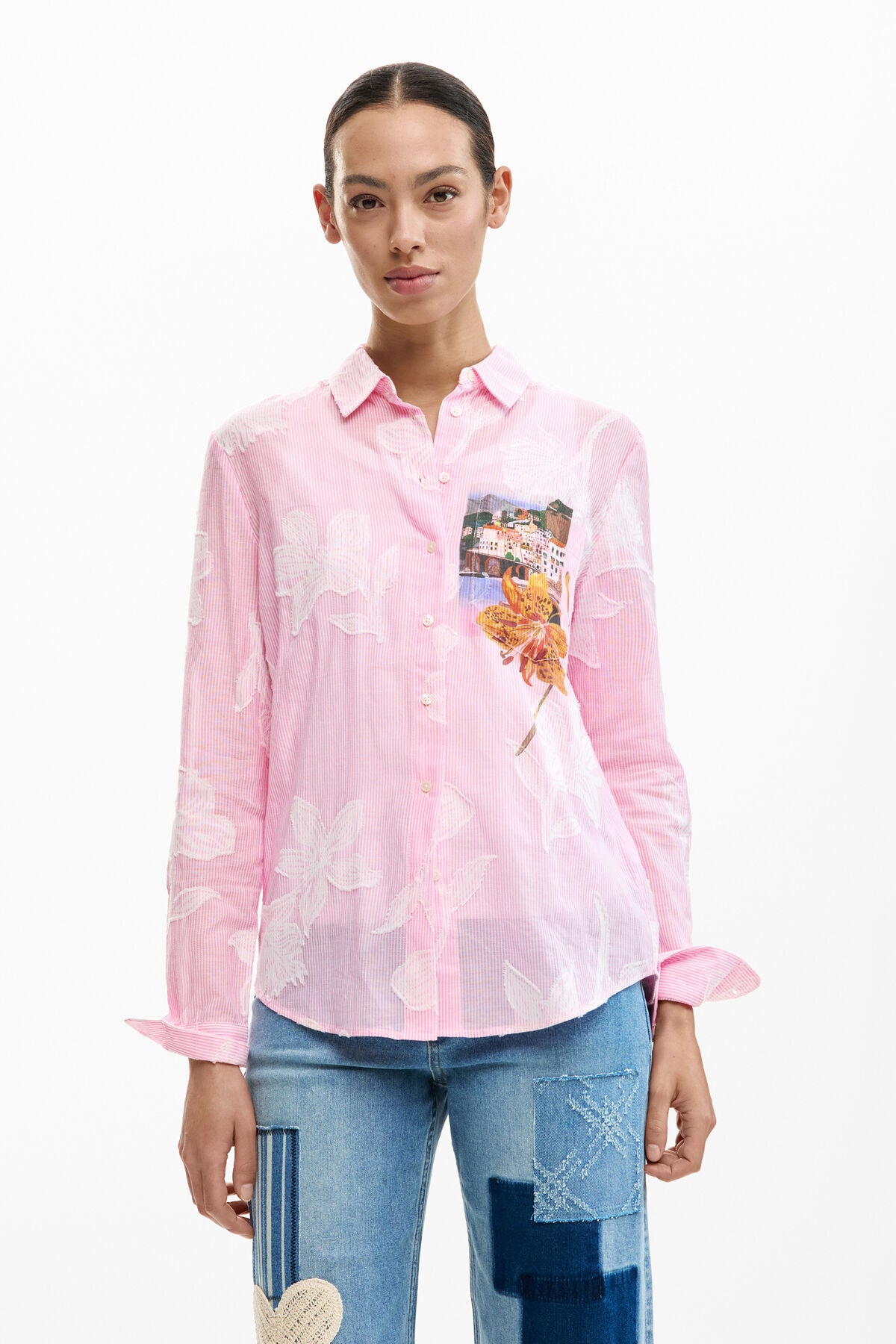Desigual - PinkJac Shirt