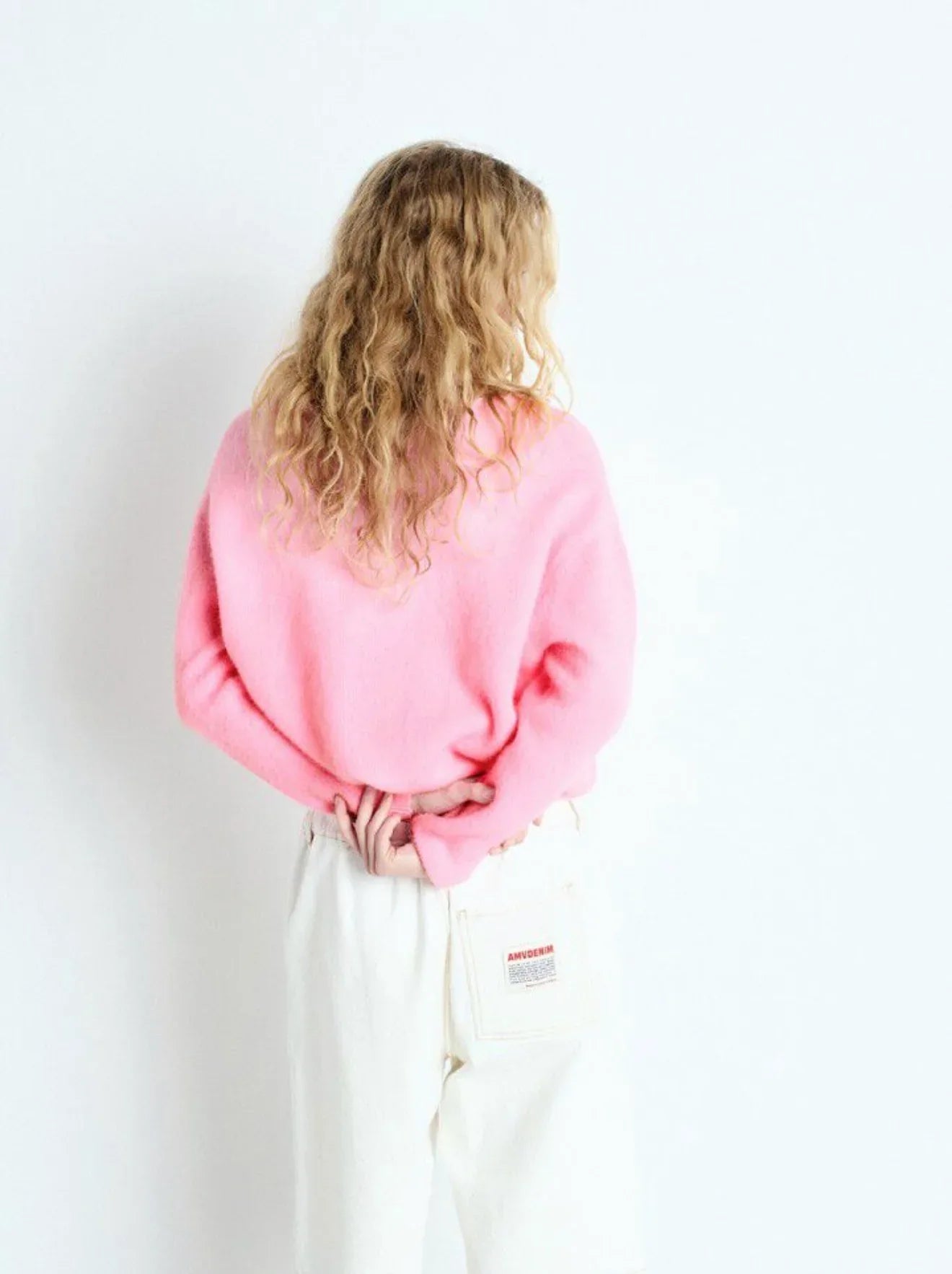 American Vintage - Vitow Cardigan Vito19E | Pink Melange