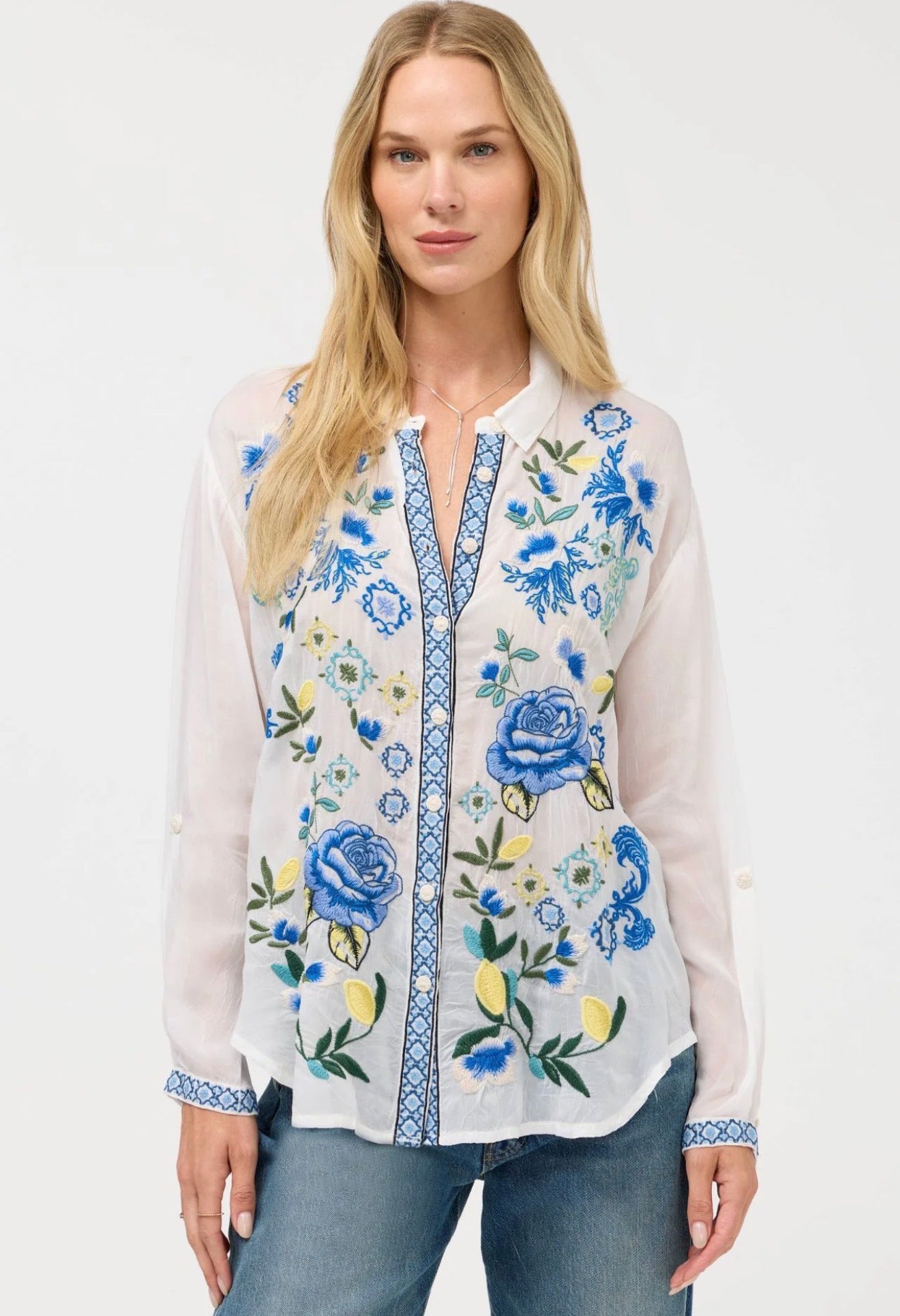 Johnny Was - Luisa Shirt | Olympus