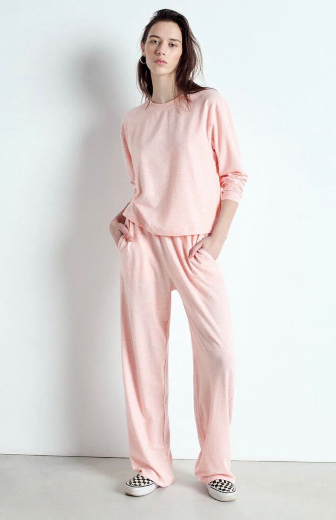American Vintage - Ypawood LS Top | Pink Melange