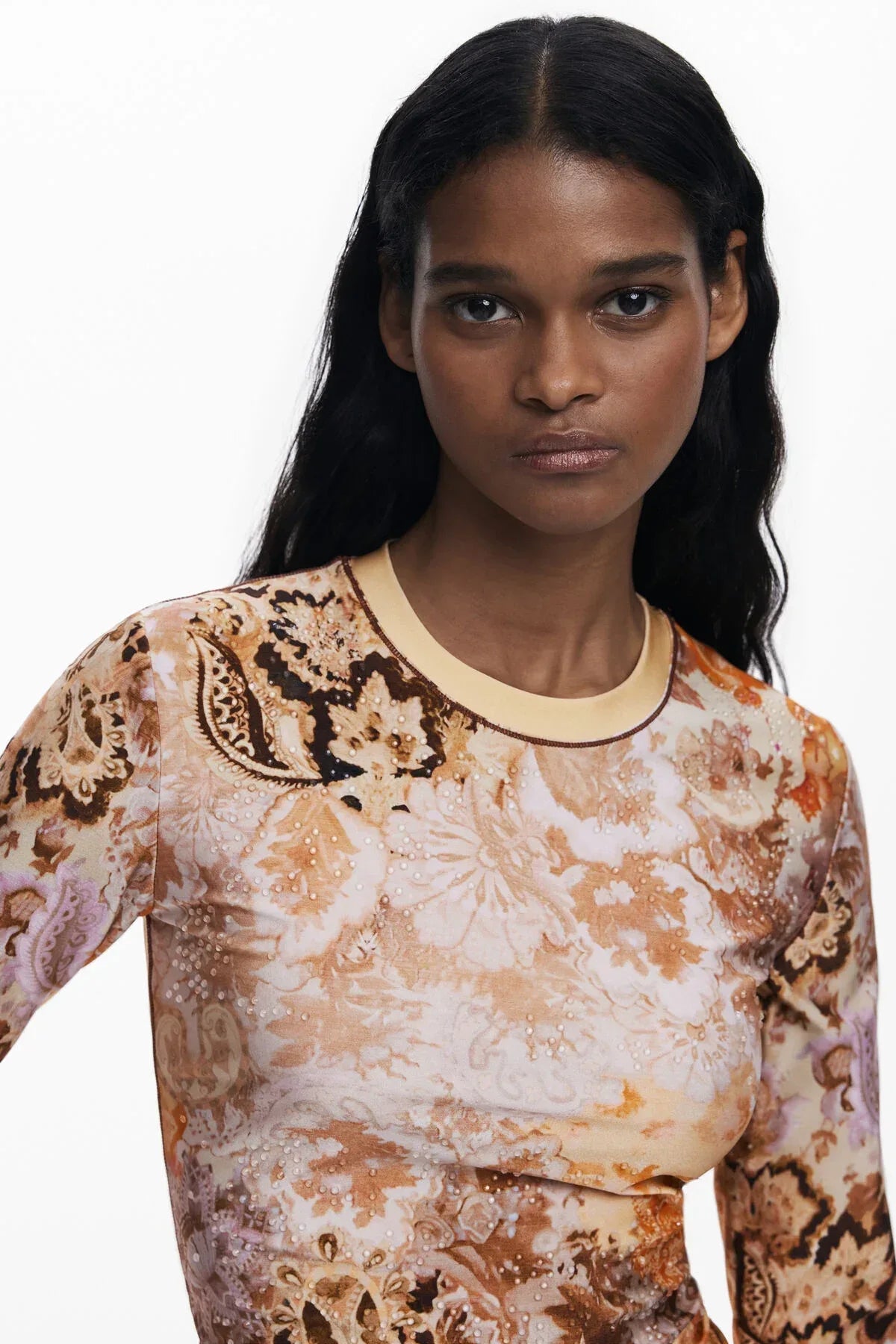 Desigual  -  Romantica Top - Torso