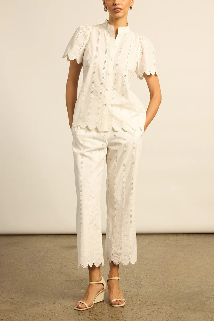 Zoe Kratzmann - Harbour Pant | Porcelain