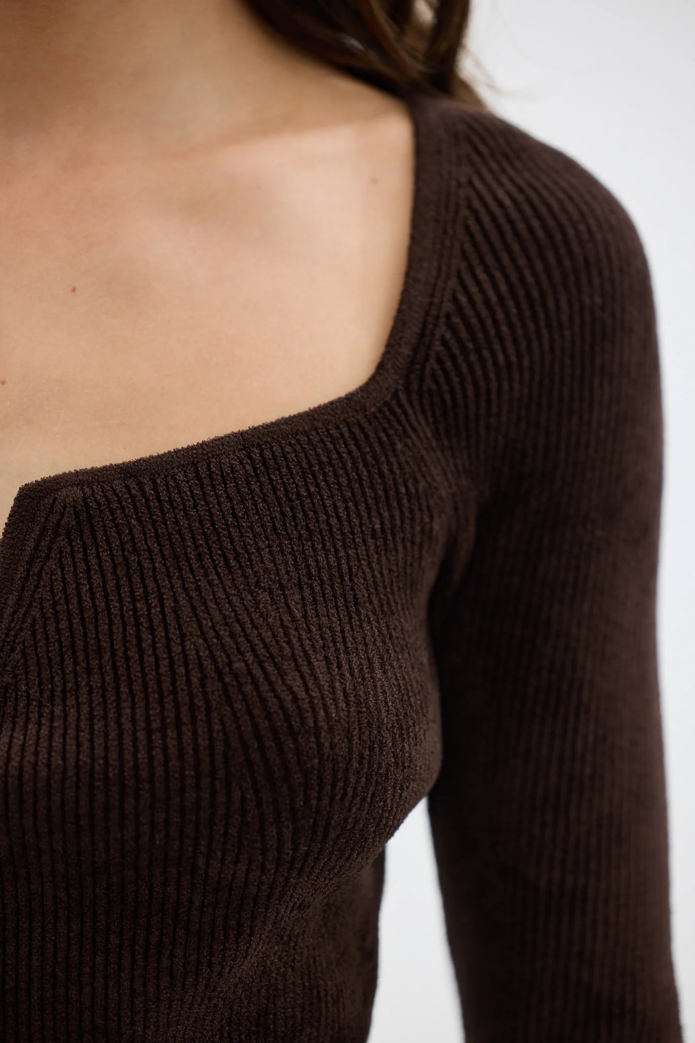 Bubish - Hazel Velour Top - Chocolate