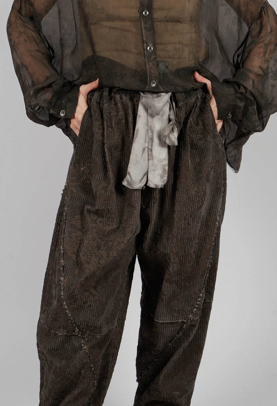 Sanctamuerte - Semi Baggy Pant | Bengal Brown - Torso
