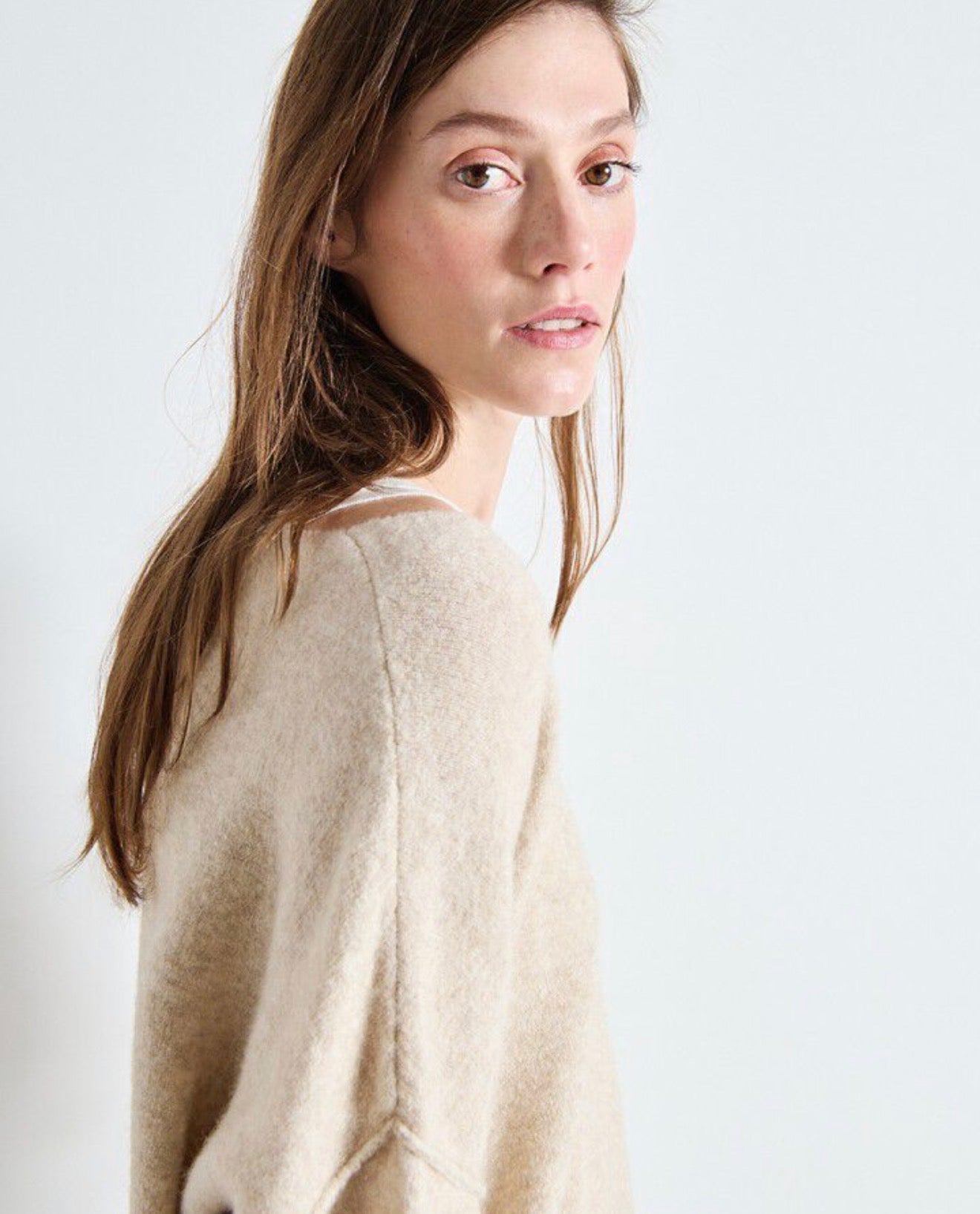 American Vintage - Damsville Sweater | Sand Melange