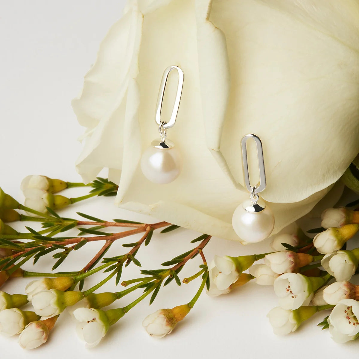 Najo -  Enchantress Pearl Drop Earrings