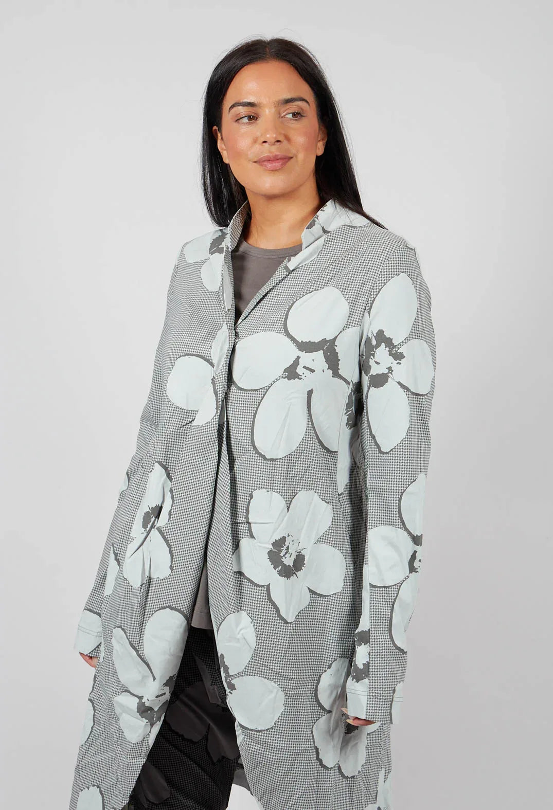 Rundholz - Lotus Flower Coat | Light Grey - Torso