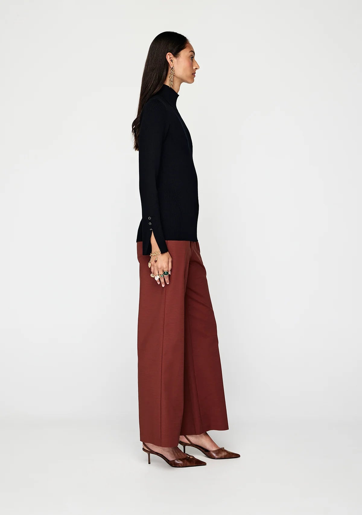 Mos the Label - Vela Knit Top | Black