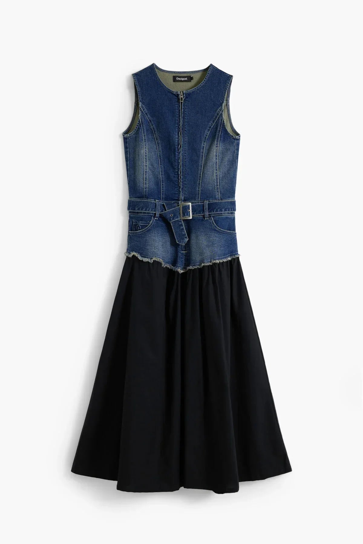Desigual - Poplin Vest Dress - Torso