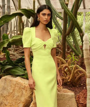 Rebecca Vallance - Aria S/S Midi Dress - Torso