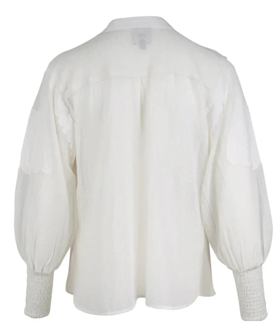 Nu Denmark - Yaina Top | White