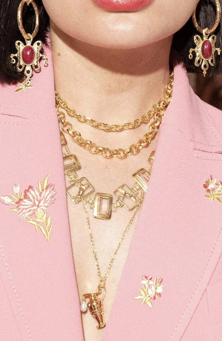 Mountain and Moon - Rani Necklace