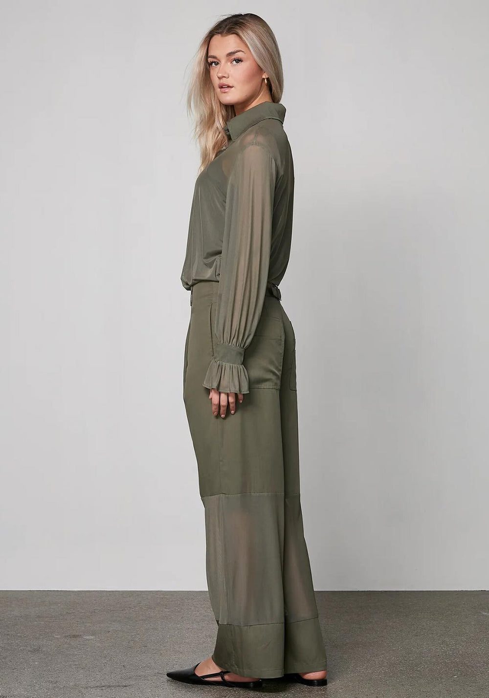 Nu Denmark - Yrga Shirt | Olive