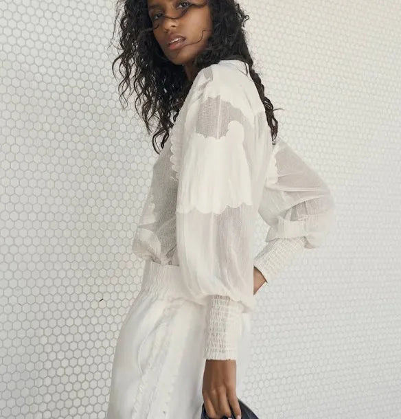 Nu Denmark - Yaina Shirt | Cream