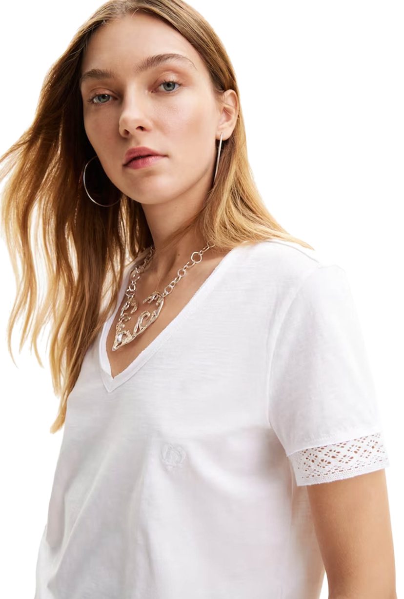 Desigual - Damasco Tee | White