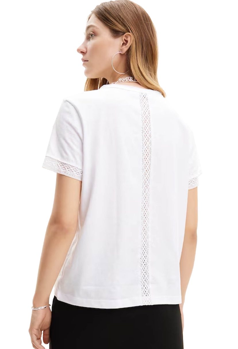 Desigual - Damasco Tee | White