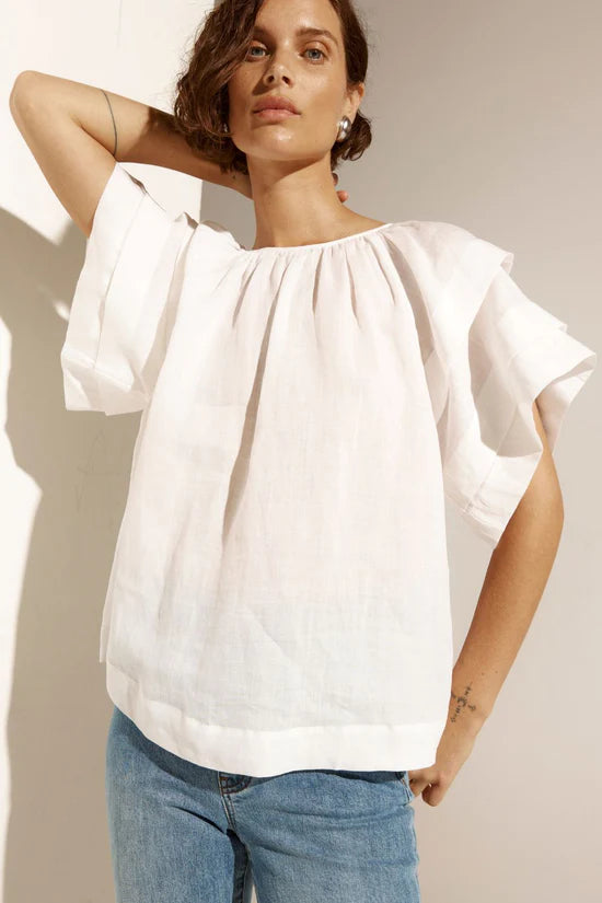 Zoe Kratzmann - Flout Top | Porcelain