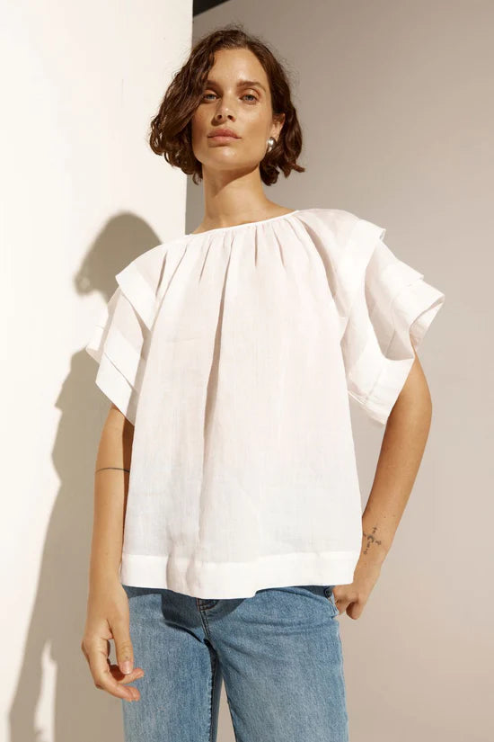 Zoe Kratzmann - Flout Top | Porcelain