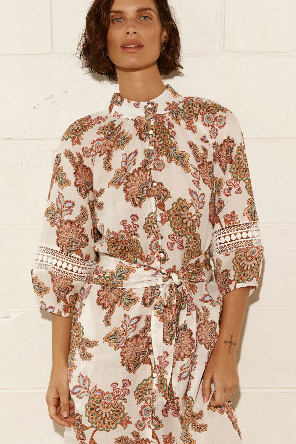 Zoe Kratzmann - Yield Dress | K'Gari Cream