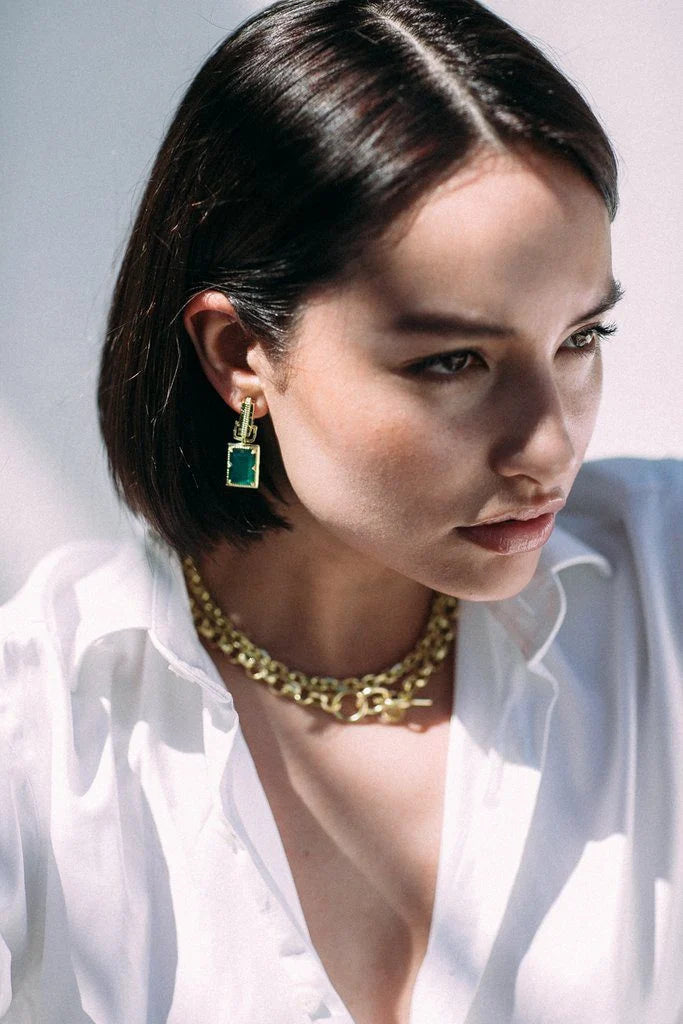 Mountain and Moon - Alexandra Earring