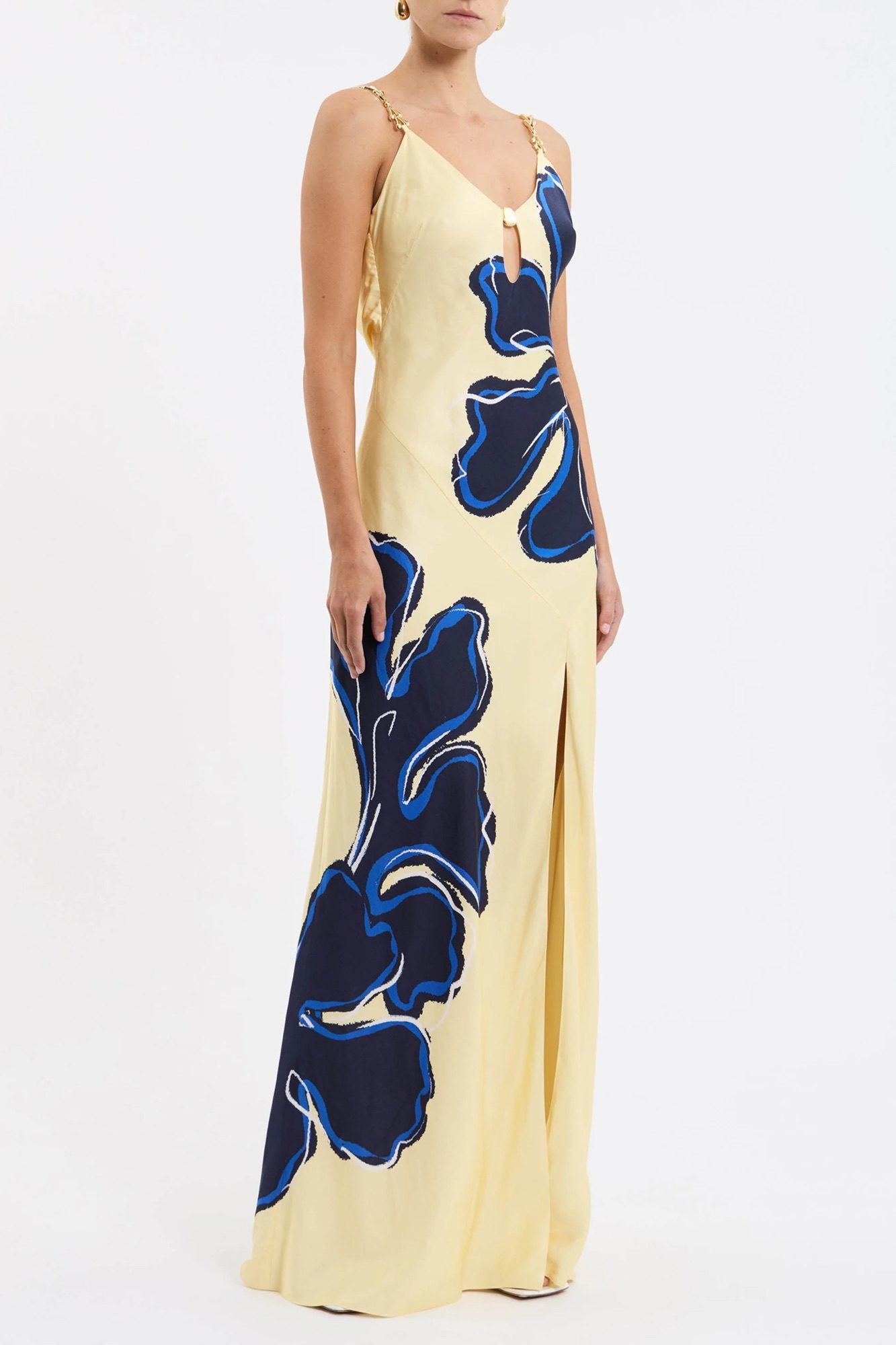 Rebecca Vallance - Indigo Bloom Maxi Dress