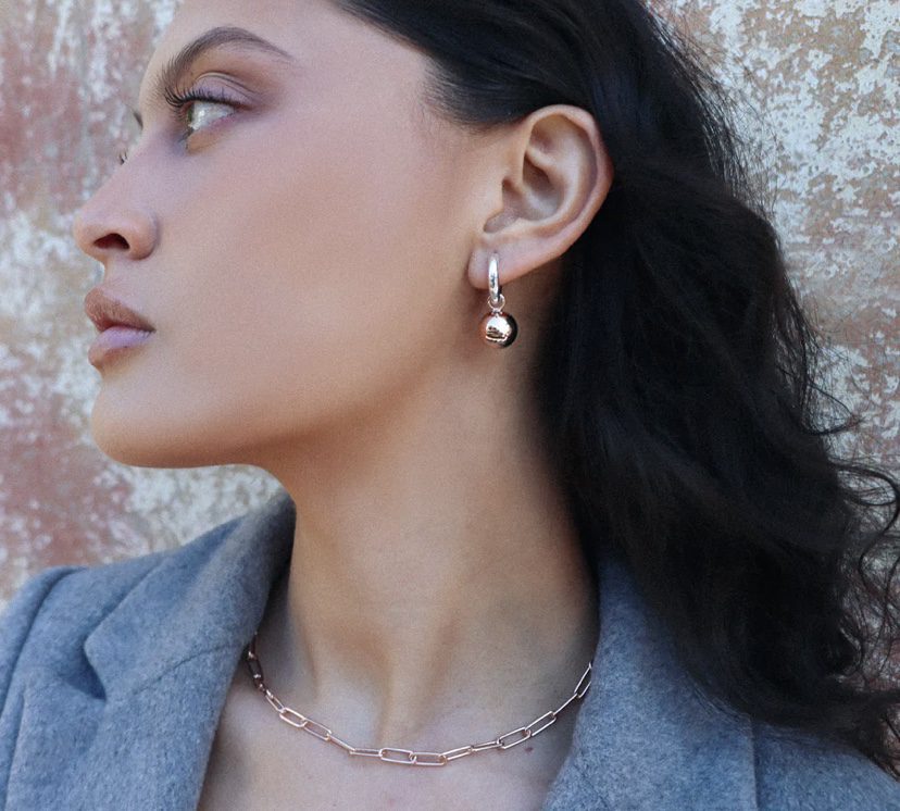 Najo - Shayla Earring | Rose Gold