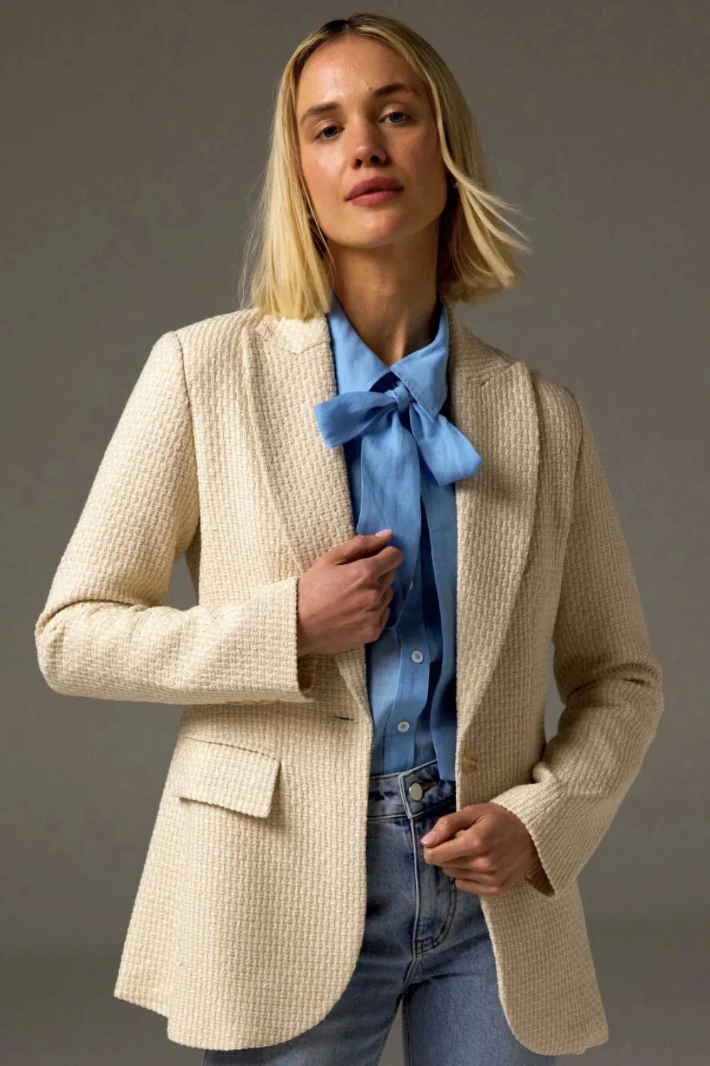 Zoe Kratzmann - Emporium Jacket | Ecru Boucle