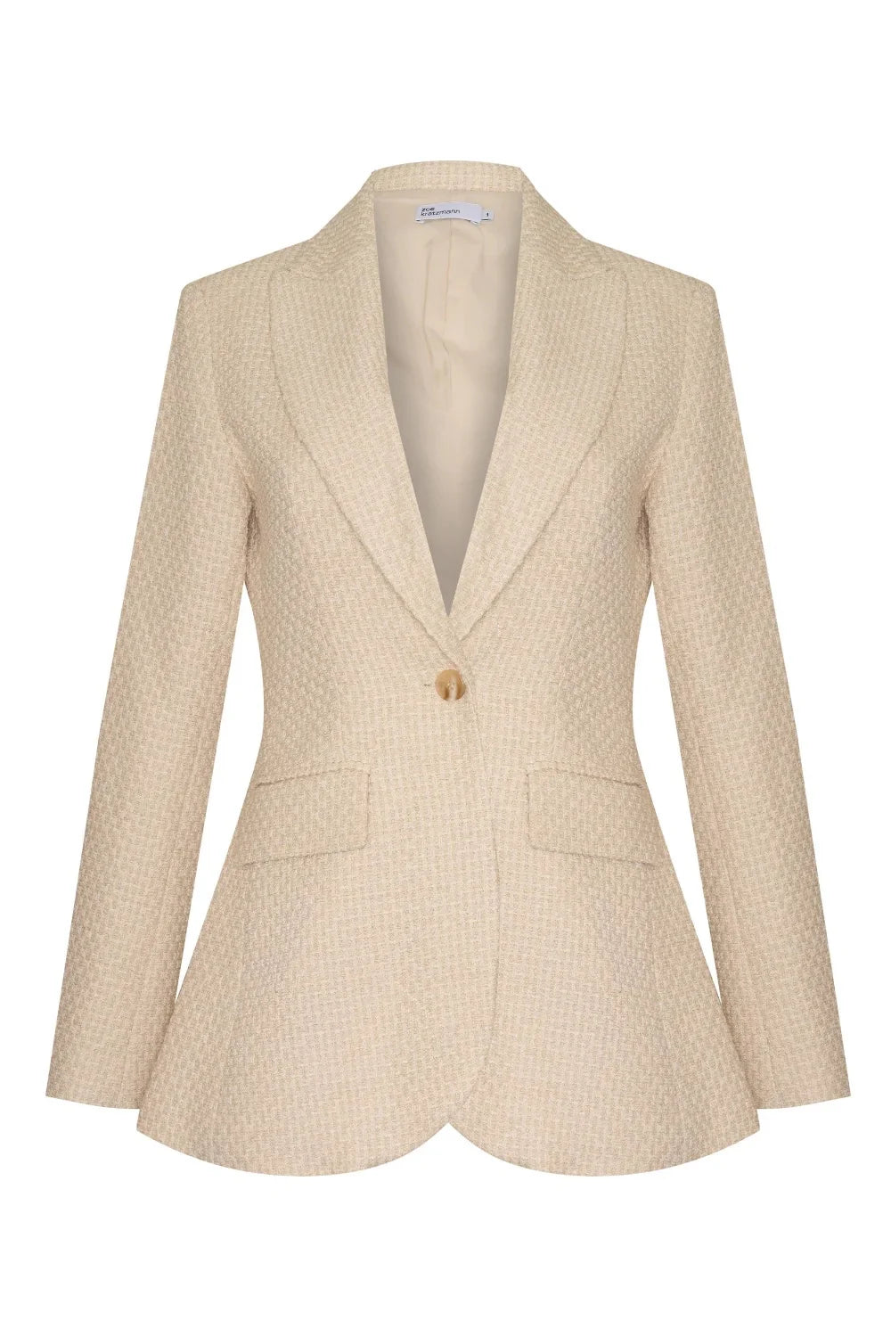 Zoe Kratzmann - Emporium Jacket | Ecru Boucle